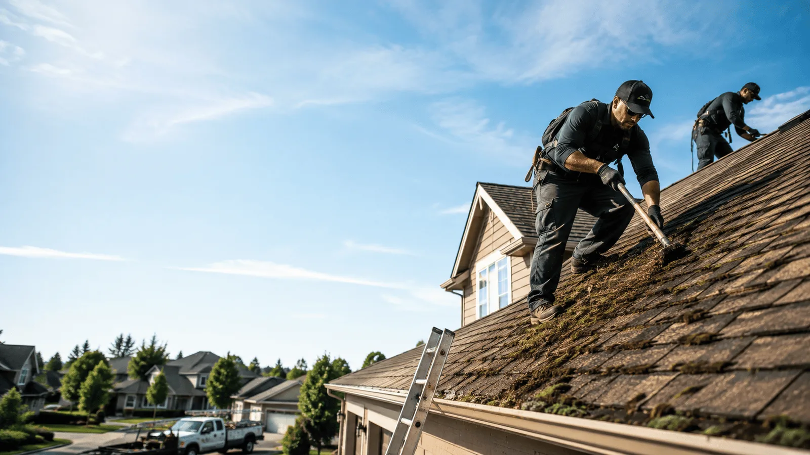 Roof Moss Removal in Stigler, OK near me